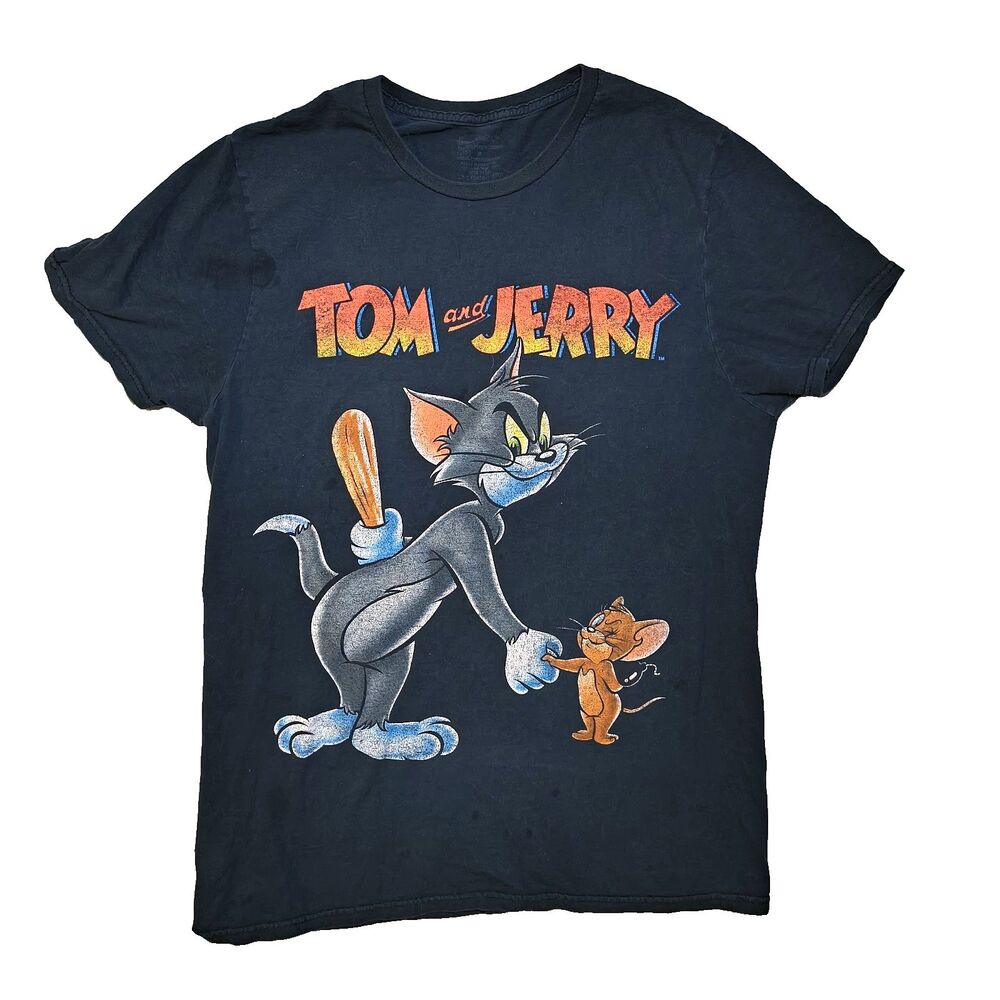 Vintage Tom & Jerry Graphic T-Shirt | Hanna-Barbera | Y2K 90s